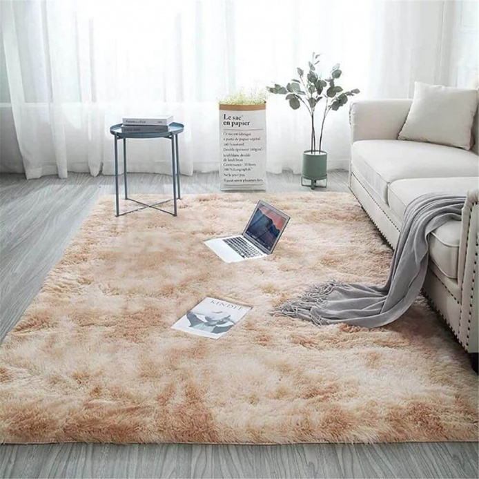 Luxo e conforto na decoração: Como elevar sua casa tapete felpudo mescla creme 4 tamanhos 100x140 611d6f40c2c32 medium | Dicas | ambiente, arquitetura, casa, decoração, dicas