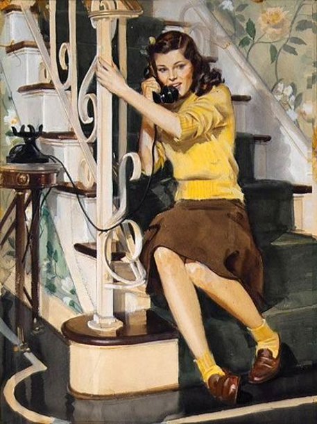 A arte de John Gannam teenager sitting on stairs | Arte | aquarela, Arte, artista, ilustrador, john gannam