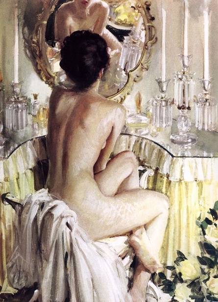 A arte de John Gannam the mirror | Arte | aquarela, Arte, artista, ilustrador, john gannam
