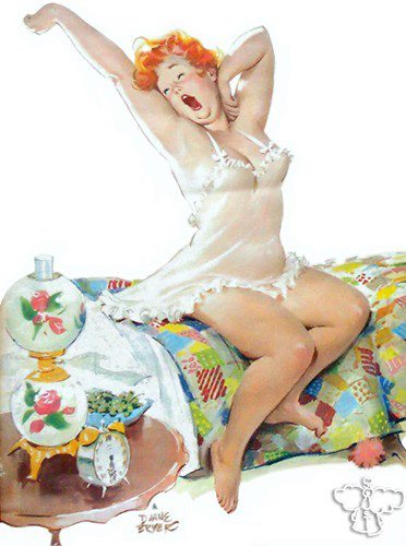 Hilda, a pin-up gordinha que o mundo aprendeu a amar 454938808 7366470240119271 5491688541463023872 n | Arte | Arte, duane bryers, ilustração, pin-up, pintura