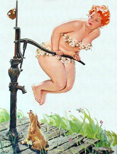 Hilda, a pin-up gordinha que o mundo aprendeu a amar 455039543 7366470250119270 6250869061781806016 n | Arte | Arte, duane bryers, ilustração, pin-up, pintura