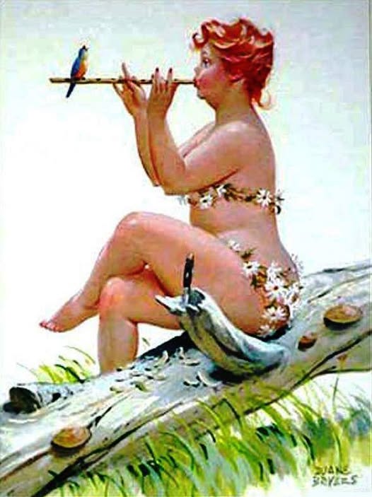 Hilda, a pin-up gordinha que o mundo aprendeu a amar 460961804 7643131772453115 2168879413648880818 n | Arte | Arte, duane bryers, ilustração, pin-up, pintura