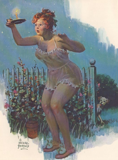 Hilda, a pin-up gordinha que o mundo aprendeu a amar 461210226 7650471815052444 7093869392687564755 n | Arte | Arte, duane bryers, ilustração, pin-up, pintura