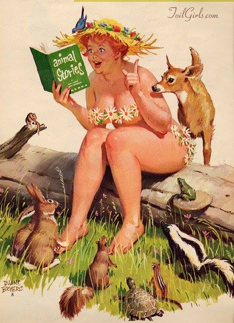 Hilda, a pin-up gordinha que o mundo aprendeu a amar 462255254 7774377412661883 6659669547655908684 n | Arte | Arte, duane bryers, ilustração, pin-up, pintura