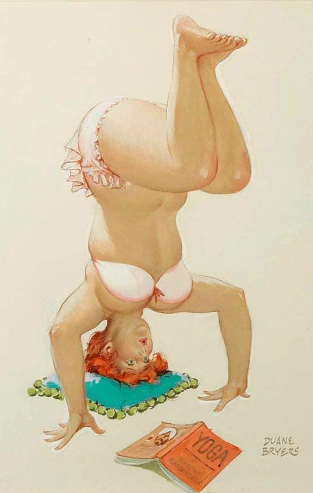 Hilda, a pin-up gordinha que o mundo aprendeu a amar 71307435 2507877719436131 4486390432149798912 n | Arte | Arte, duane bryers, ilustração, pin-up, pintura
