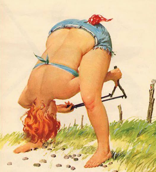 Hilda, a pin-up gordinha que o mundo aprendeu a amar 90769650 2398733846892960 8596299888151494656 n | Arte | Arte, duane bryers, ilustração, pin-up, pintura