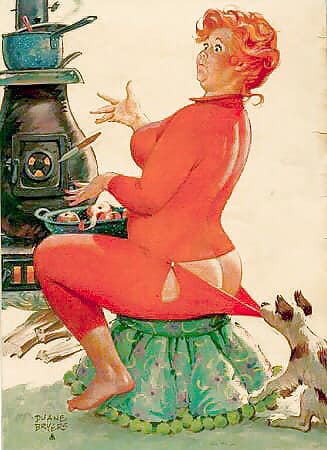 Hilda, a pin-up gordinha que o mundo aprendeu a amar 95759507 2482676691832008 4615903543168073728 n | Arte | Arte, duane bryers, ilustração, pin-up, pintura