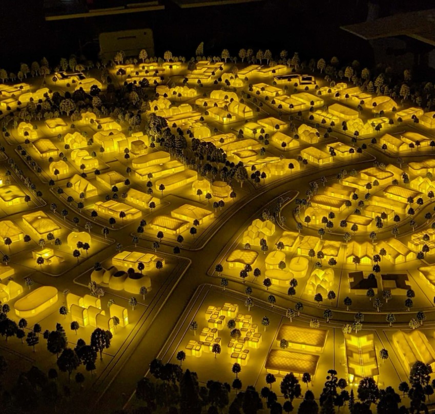 Impressão 3d: Um condomínio inteiro Captura de tela 2025 01 09 142254 | Arquitetura | 3d, arquitetura, casa, casas, impressão 3d