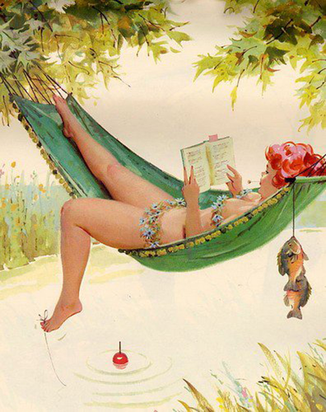 Hilda, a pin-up gordinha que o mundo aprendeu a amar Duane Bryers Hilda inspi 9 | Arte | Arte, duane bryers, ilustração, pin-up, pintura