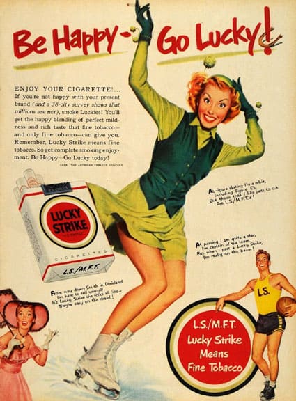 A arte de R.G. Harris 1951LuckyStrike | Arte | Arte, artistas, ilustração