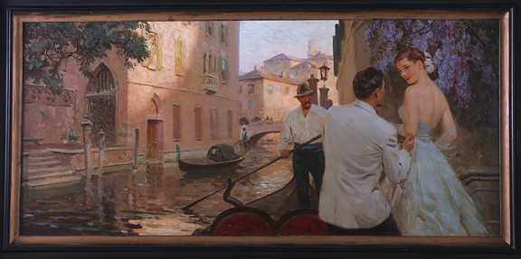 A arte de Tom Lovell AM47May | Arte | Arte, ilustração, tom lovell