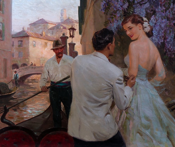 A arte de Tom Lovell AM47May2 | Arte | Arte, ilustração, tom lovell