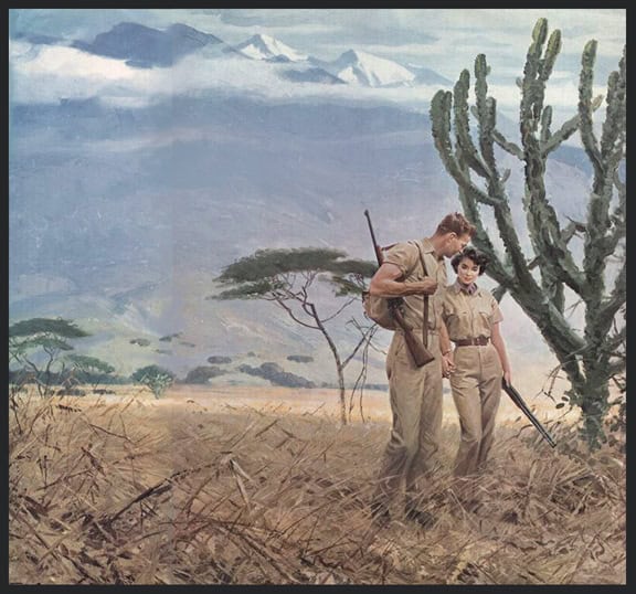 A arte de Tom Lovell Africa Lovell | Arte | Arte, ilustração, tom lovell