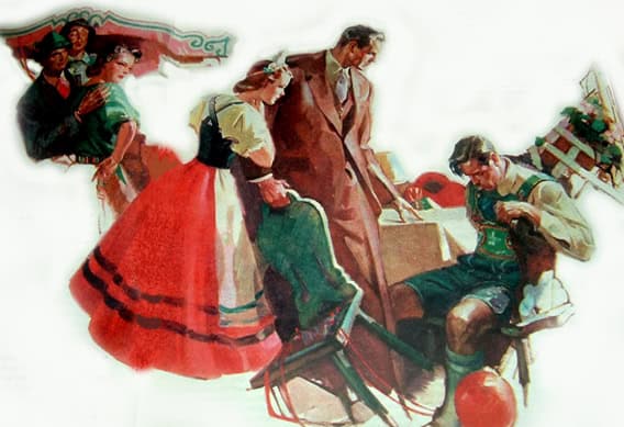 A arte de Tom Lovell Am38Julyweb | Arte | Arte, ilustração, tom lovell