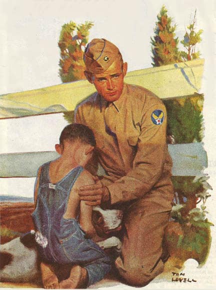 A arte de Tom Lovell Am44Aug2 | Arte | Arte, ilustração, tom lovell