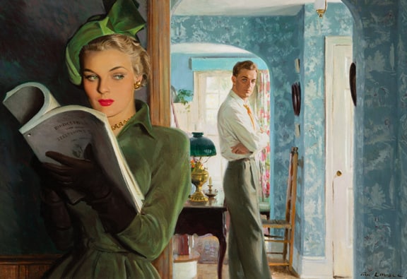 A arte de Tom Lovell Am49dec web | Arte | Arte, ilustração, tom lovell