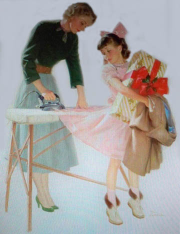 A arte de Tom Lovell Am51Dec | Arte | Arte, ilustração, tom lovell
