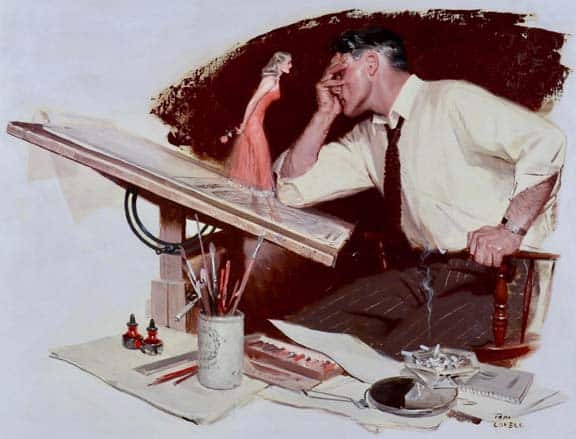 A arte de Tom Lovell ArtistsMuse web | Arte | Arte, ilustração, tom lovell