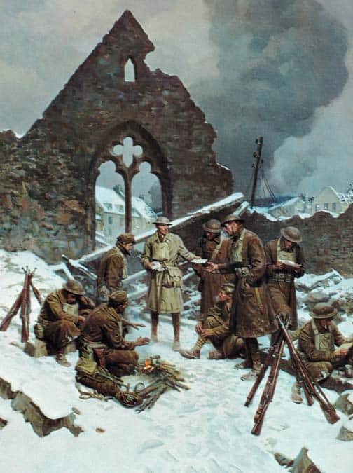 A arte de Tom Lovell ChaplainWWI | Arte | Arte, ilustração, tom lovell