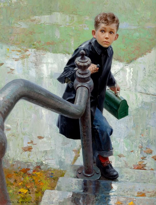 A arte de Tom Lovell Col52BoyWeb | Arte | Arte, ilustração, tom lovell