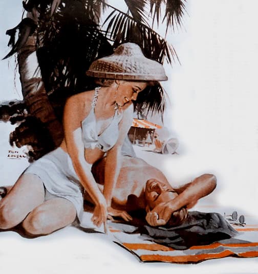A arte de Tom Lovell Cosmo43JanMag | Arte | Arte, ilustração, tom lovell