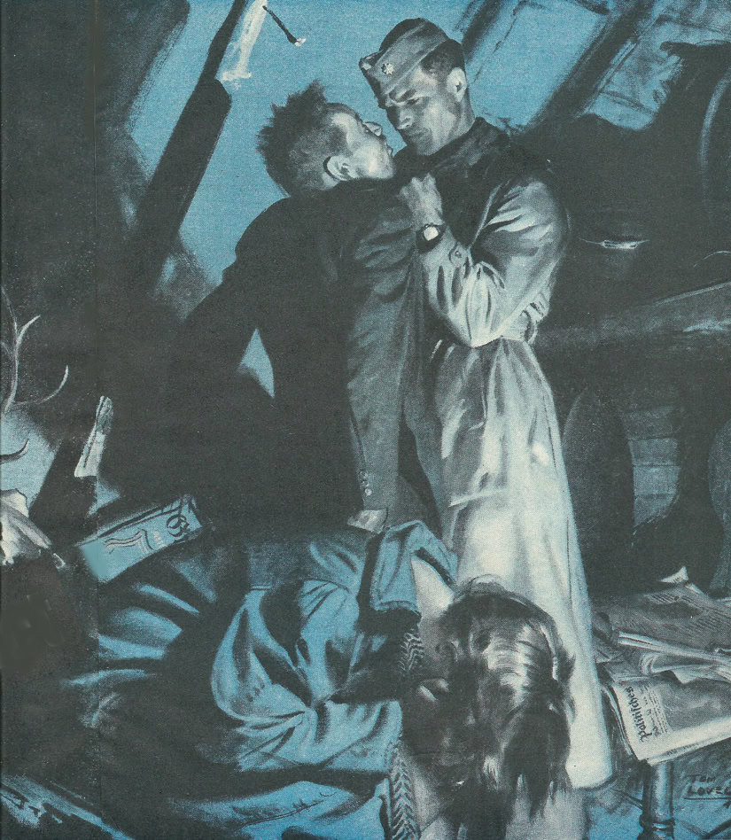 A arte de Tom Lovell Cosmo47oct2scan | Arte | Arte, ilustração, tom lovell