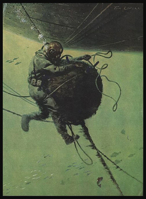 A arte de Tom Lovell Dan12 | Arte | Arte, ilustração, tom lovell