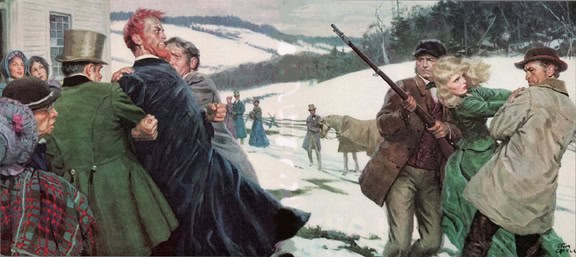 A arte de Tom Lovell FatherNoyes | Arte | Arte, ilustração, tom lovell