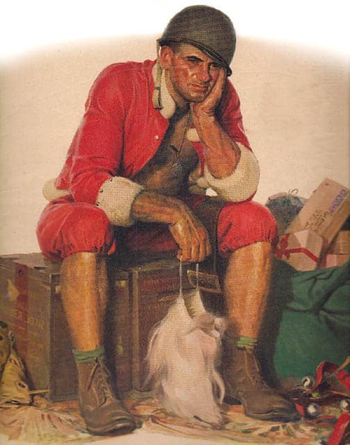 A arte de Tom Lovell Leatherneck1944Dec | Arte | Arte, ilustração, tom lovell