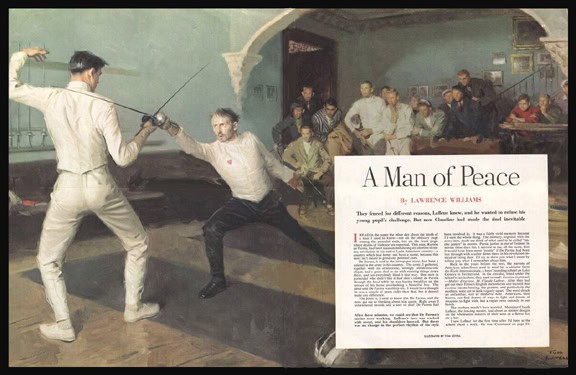 A arte de Tom Lovell ManOfPeace | Arte | Arte, ilustração, tom lovell