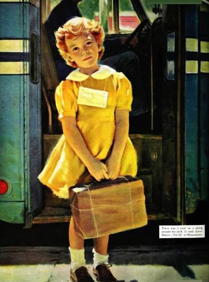 A arte de R.G. Harris Post57 child | Arte | Arte, artistas, ilustração