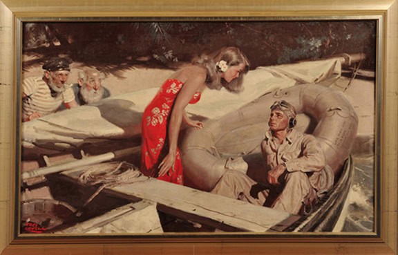 A arte de Tom Lovell RaftWeb | Arte | Arte, ilustração, tom lovell