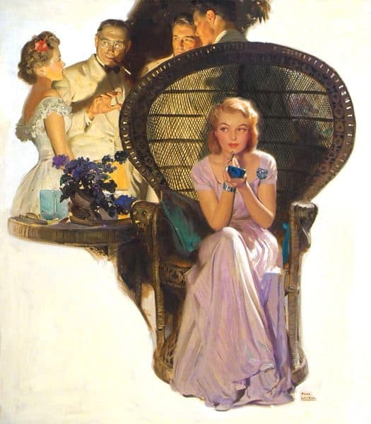 A arte de Tom Lovell Sitting web | Arte | Arte, ilustração, tom lovell