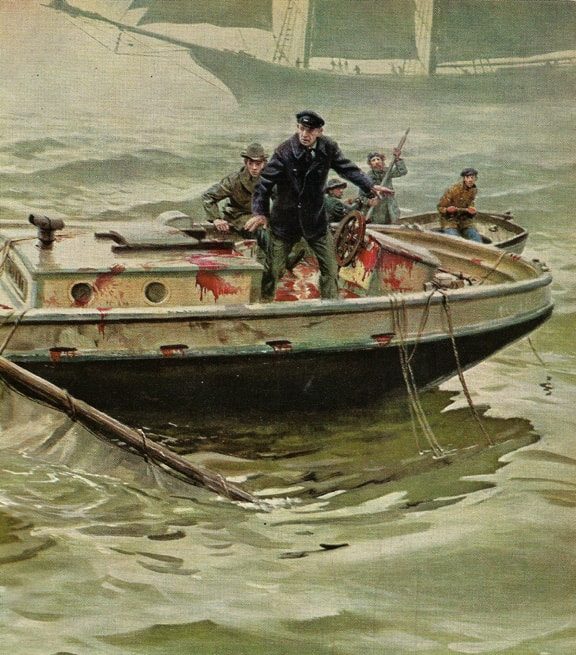 A arte de Tom Lovell True57Apr right | Arte | Arte, ilustração, tom lovell