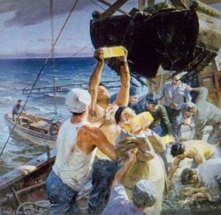 A arte de Tom Lovell True unknown | Arte | Arte, ilustração, tom lovell
