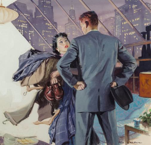 A arte de Tom Lovell WHC56 Art | Arte | Arte, ilustração, tom lovell