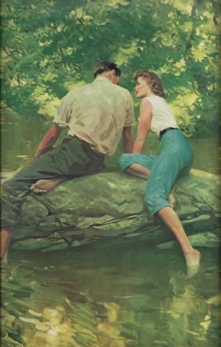 A arte de Tom Lovell c567570c5703690bb5add29744d7a7cd | Arte | Arte, ilustração, tom lovell