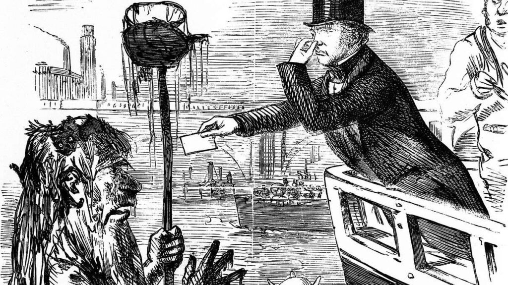O grande fedor de Londres now MraMpBBE greatstinklondonorigjpg 1210 680 | Curiosidades | curiosidades, fedor, londres, nojento