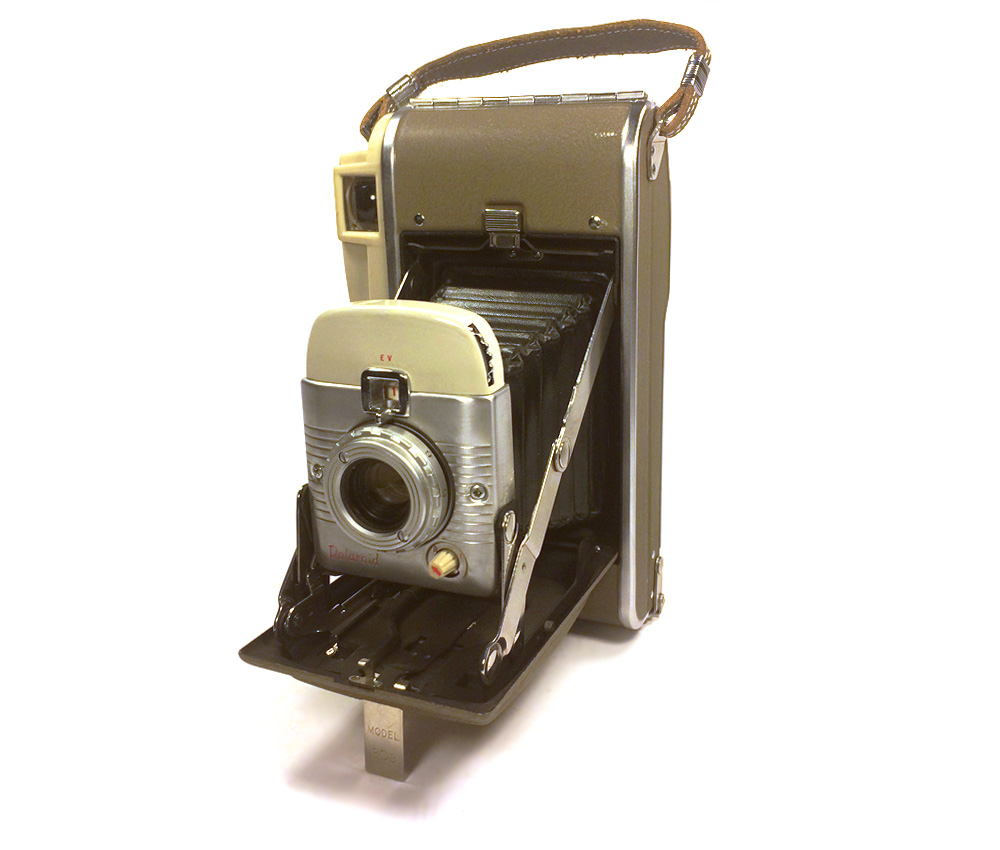 Foto gump do dia: A conquista da Polaroid Polaroid 80B Highlander instant camera | Foto gump do dia | câmera, filme, foto, fotografia, polaroid