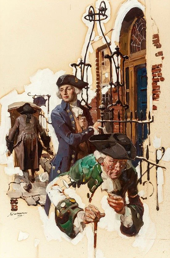 A incrível arte de Dean Cornwell 0f70c1cbb513a37dafd9b9135ef5e68c | Arte | Arte, artistas, dean corwell