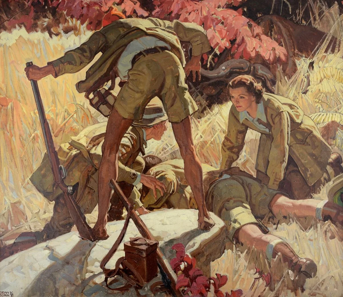 A incrível arte de Dean Cornwell 552799271 18478799296076134 1295582219159239348 n | Arte | Arte, artistas, dean corwell