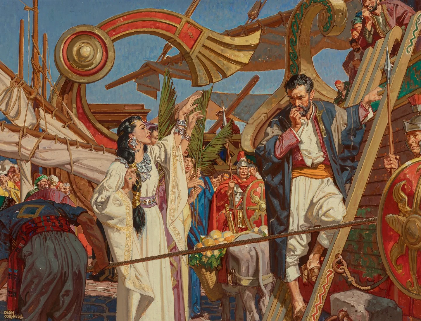 A incrível arte de Dean Cornwell 553233619 18478799278076134 5212141886275908158 n | Arte | Arte, artistas, dean corwell