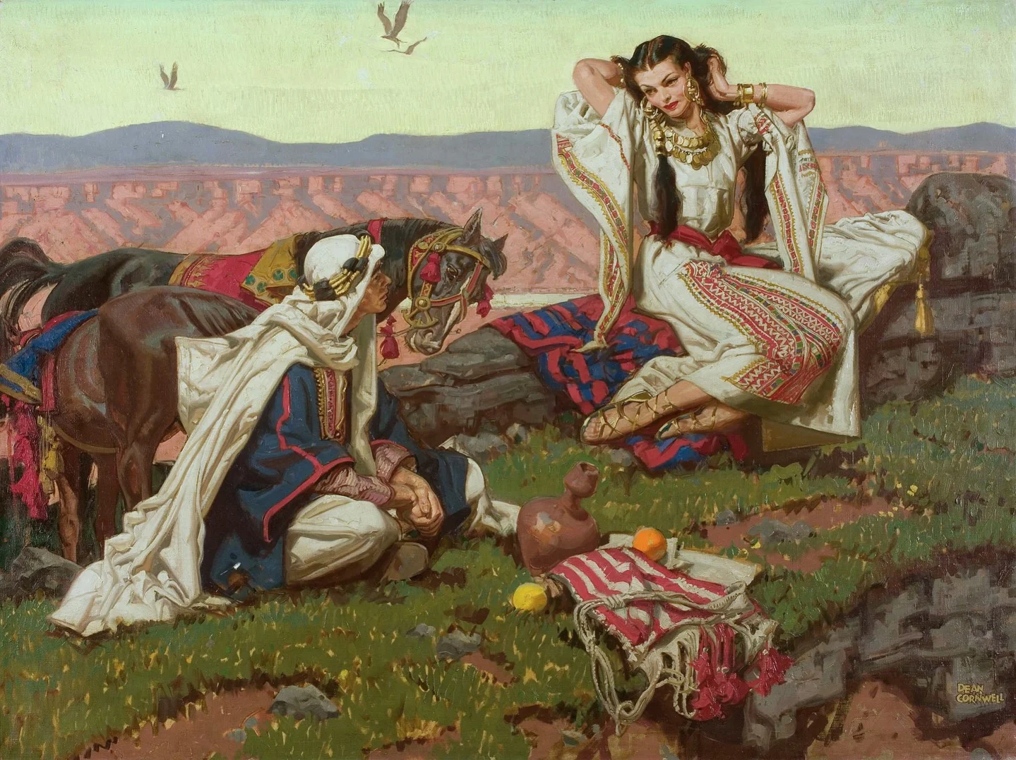 A incrível arte de Dean Cornwell 553275430 18478799305076134 372764638171921191 n | Arte | Arte, artistas, dean corwell