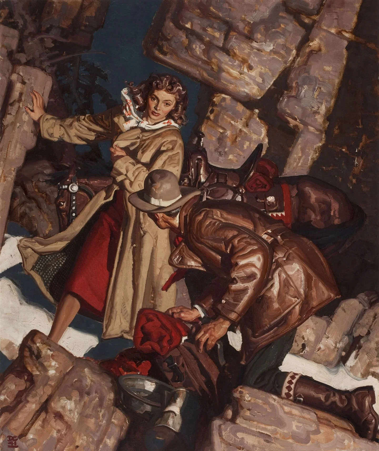 A incrível arte de Dean Cornwell 553363578 18478799323076134 4520498147311404424 n | Arte | Arte, artistas, dean corwell