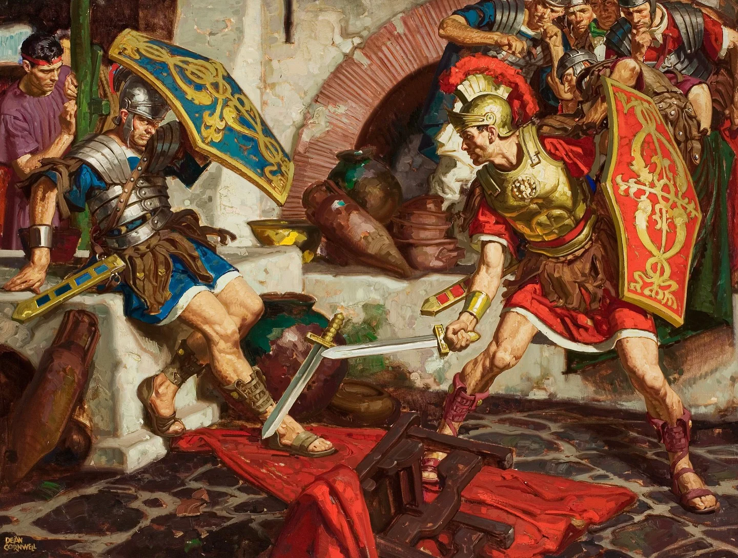 A incrível arte de Dean Cornwell 553386307 18478799386076134 480054735409245833 n | Arte | Arte, artistas, dean corwell
