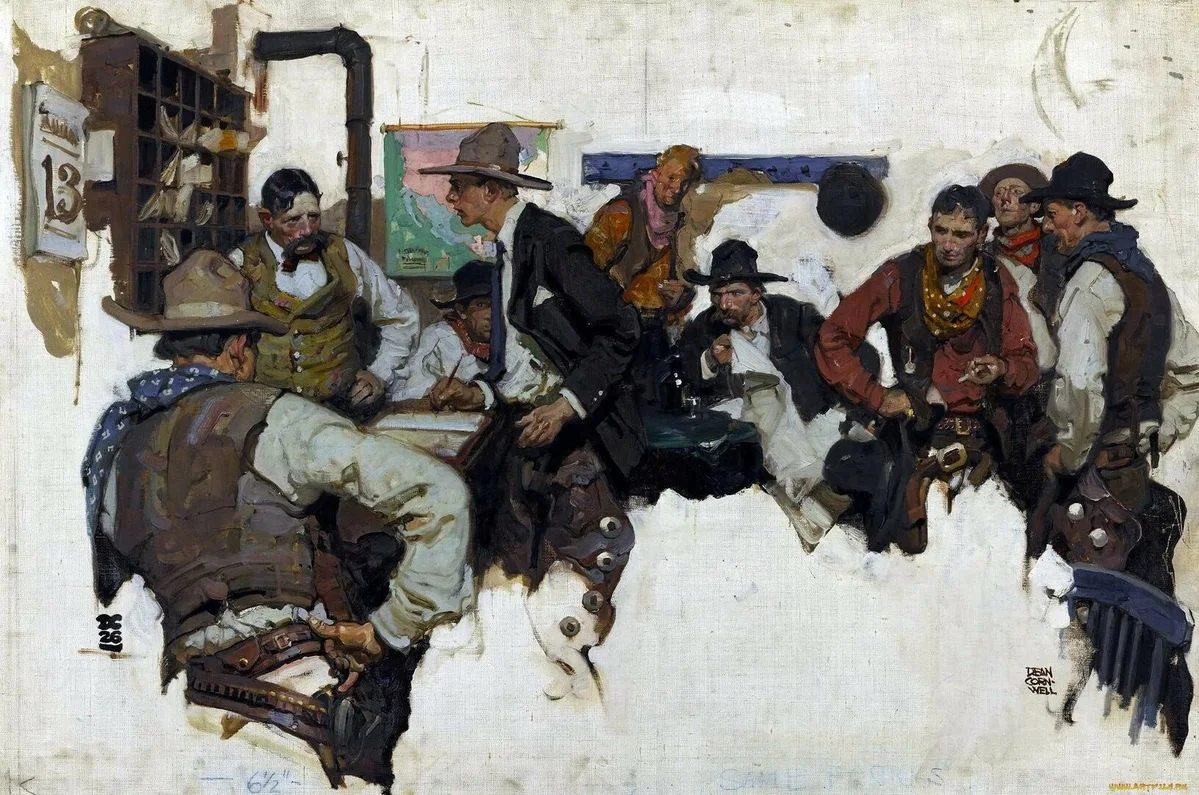 A incrível arte de Dean Cornwell 6b67614cb23934d7a9ca7815adf85c77 | Arte | Arte, artistas, dean corwell