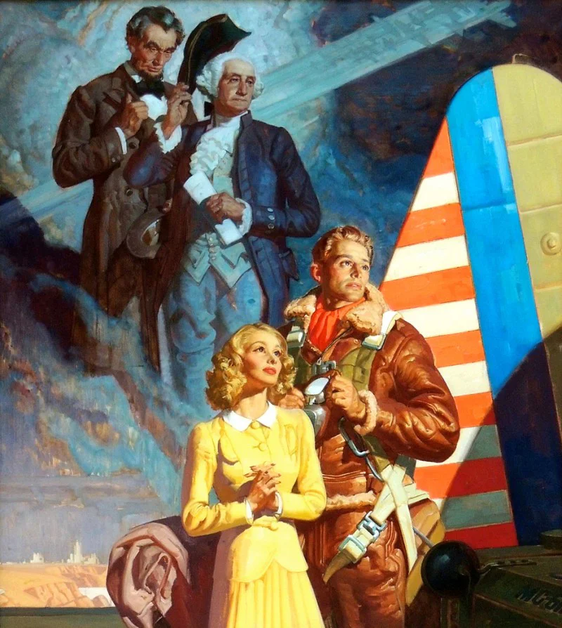 A incrível arte de Dean Cornwell 800 Cornwell2496dCropped | Arte | Arte, artistas, dean corwell