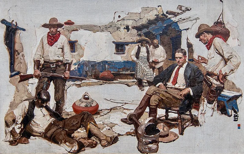 A incrível arte de Dean Cornwell 800 Cornwell3036 | Arte | Arte, artistas, dean corwell
