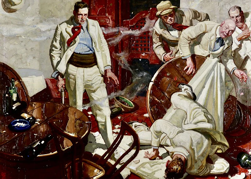 A incrível arte de Dean Cornwell 800 Cornwell46142 | Arte | Arte, artistas, dean corwell