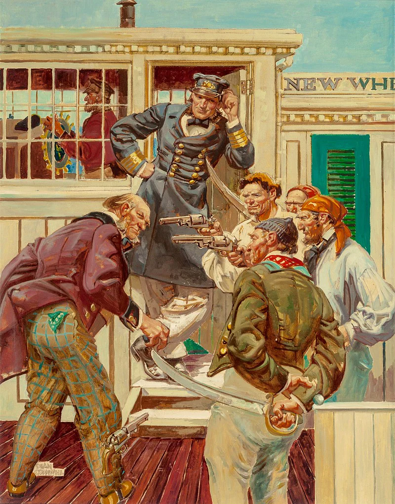 A incrível arte de Dean Cornwell 800 cornwell2877a | Arte | Arte, artistas, dean corwell
